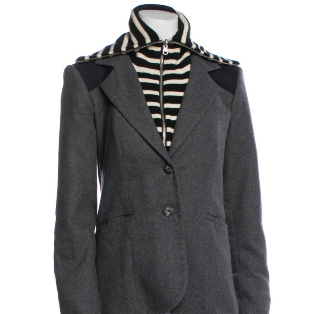 Veronica Beard Wool Blazer w/ Dickey